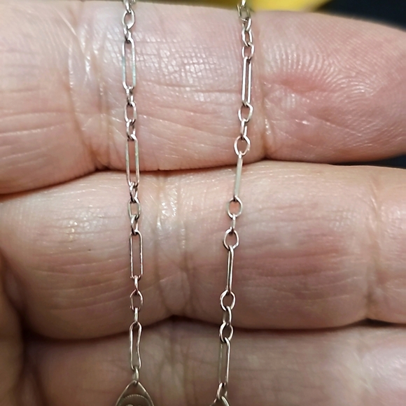 Tiffany's Sterling Silver Pin Set Vintage Watch Necklace - Picture 11 of 16